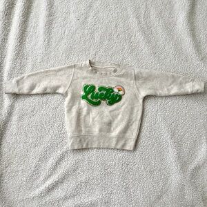 Sweet Wink “Lucky” Patch Sweatshirt, size 2T